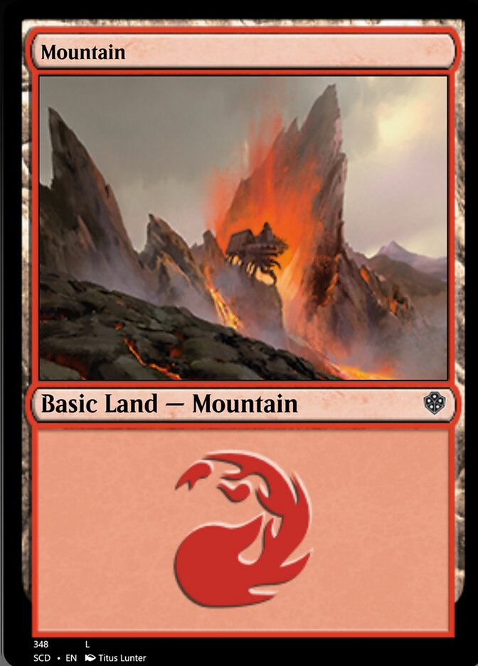 Mountain (348) [Starter Commander Decks] | Tabernacle Games