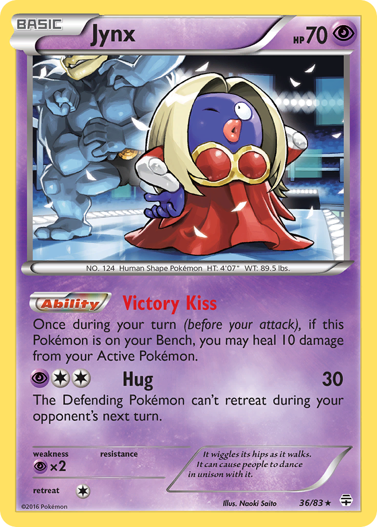 Jynx (36/83) [XY: Generations] | Tabernacle Games