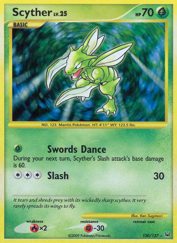 Scyther (130/127) [Platinum: Base Set] | Tabernacle Games