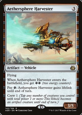 Aethersphere Harvester [Aether Revolt] | Tabernacle Games