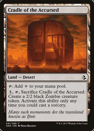 Cradle of the Accursed [Amonkhet] | Tabernacle Games