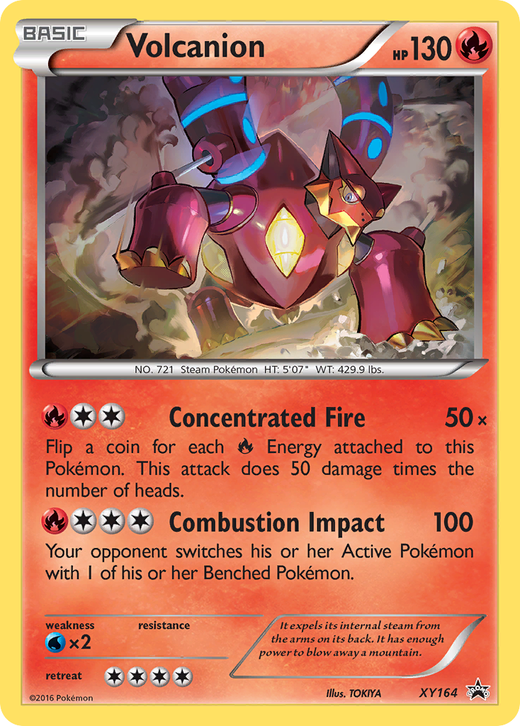 Volcanion (XY164) [XY: Black Star Promos] | Tabernacle Games