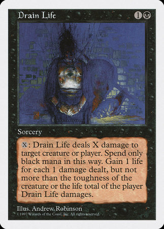 Drain Life [Fifth Edition] | Tabernacle Games