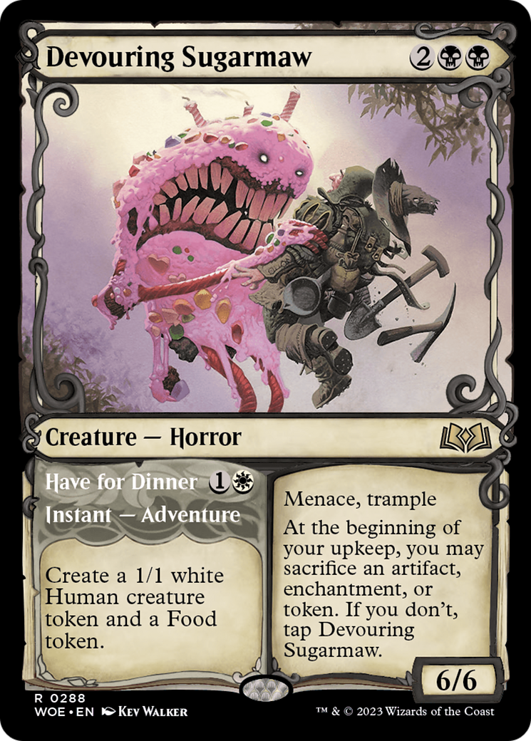 Devouring Sugarmaw // Have For Dinner (Showcase) [Wilds of Eldraine] | Tabernacle Games