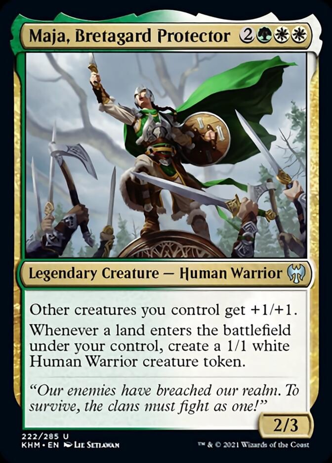 Maja, Bretagard Protector [Kaldheim] | Tabernacle Games