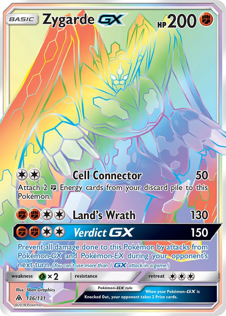 Zygarde GX (136/131) [Sun & Moon: Forbidden Light] | Tabernacle Games