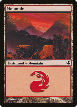 Mountain (80) [Duel Decks: Knights vs. Dragons] | Tabernacle Games
