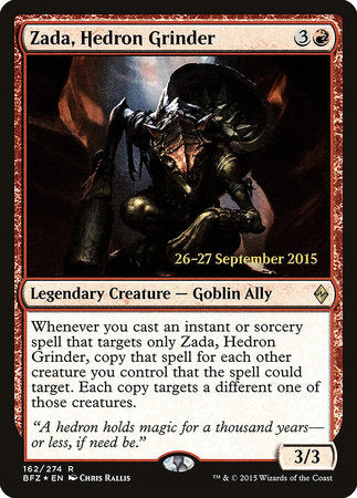 Zada, Hedron Grinder [Battle for Zendikar Promos] | Tabernacle Games