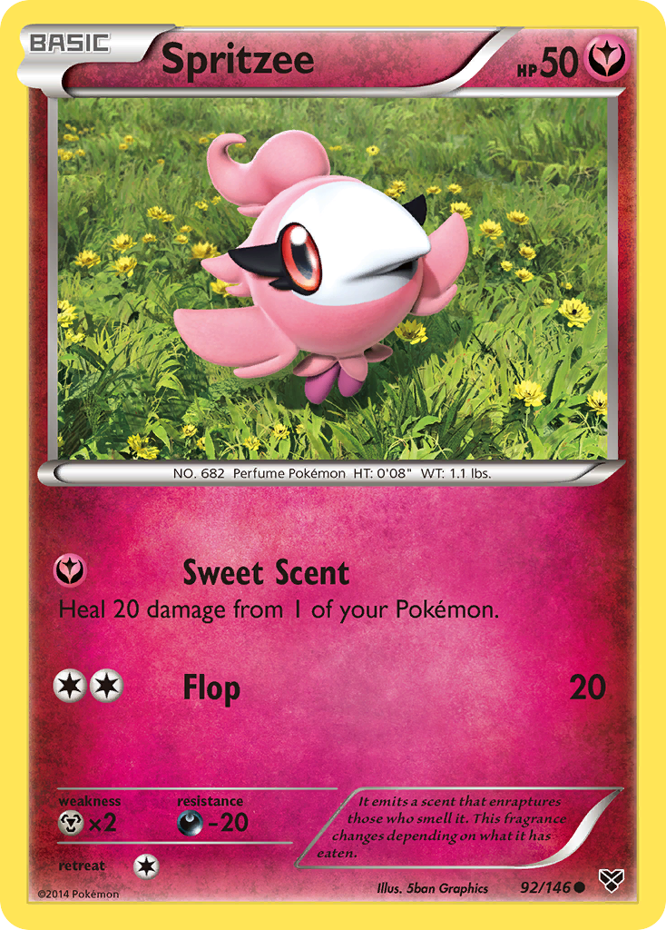 Spritzee (92/146) [XY: Base Set] | Tabernacle Games