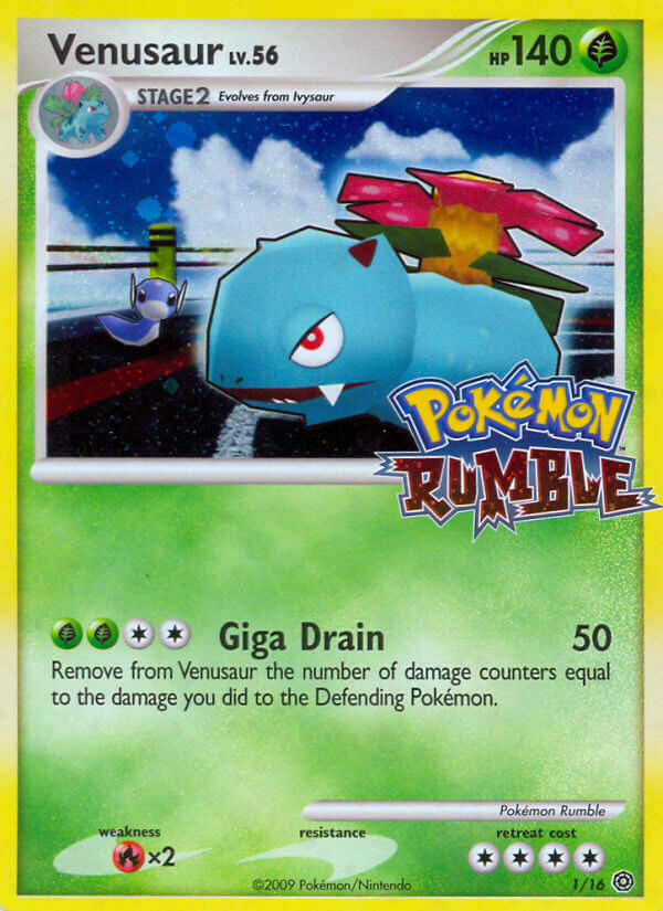 Venusaur (1/16) [Pokémon Rumble] | Tabernacle Games