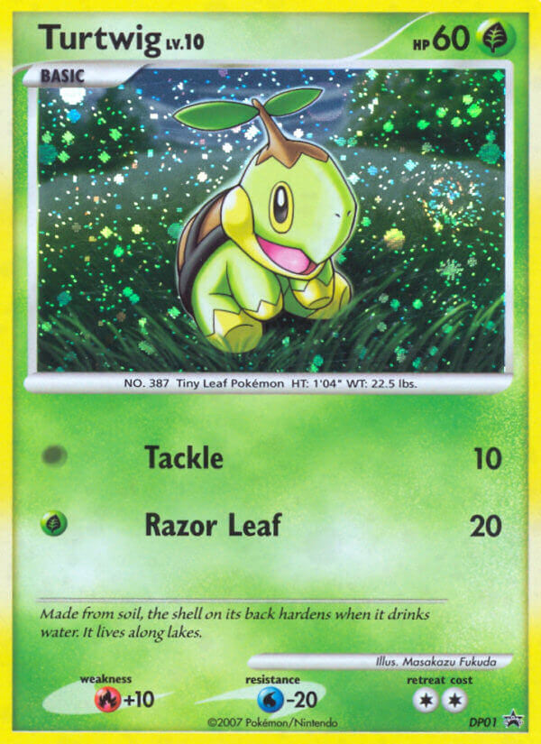 Turtwig (DP01) [Diamond & Pearl: Black Star Promos] | Tabernacle Games