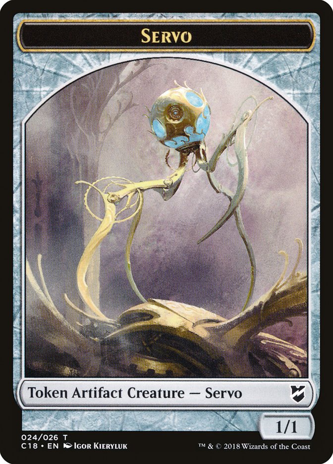 Servo [Commander 2018 Tokens] | Tabernacle Games