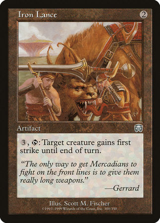 Iron Lance [Mercadian Masques] | Tabernacle Games