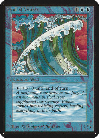 Wall of Water [Limited Edition Alpha] | Tabernacle Games