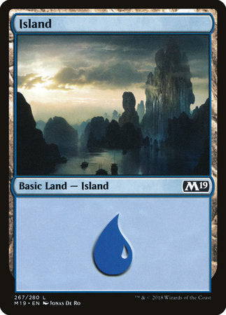Island (267) [Core Set 2019] | Tabernacle Games