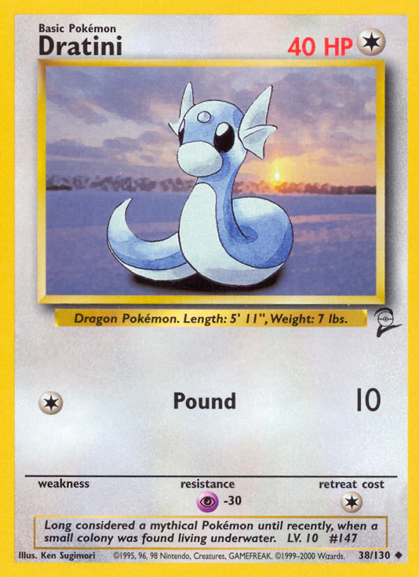 Dratini (38/130) [Base Set 2] | Tabernacle Games