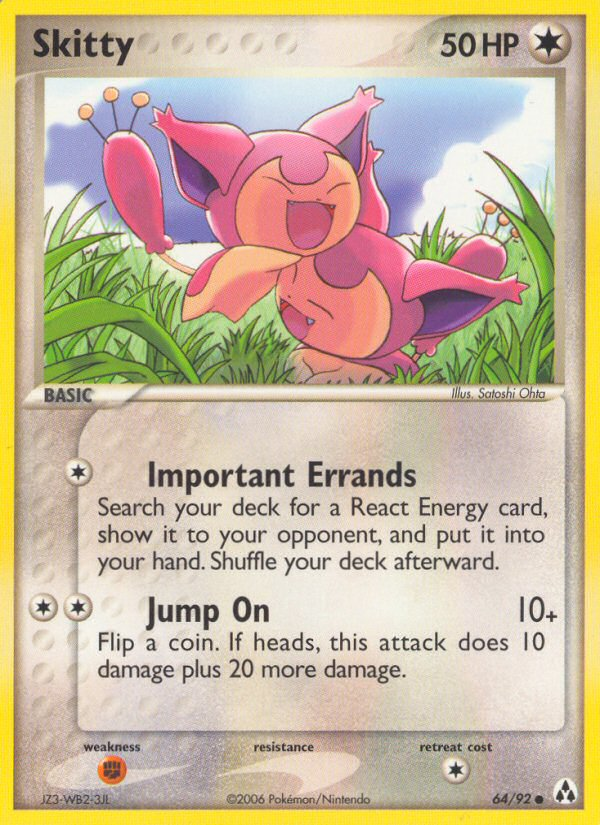 Skitty (64/92) [EX: Legend Maker] | Tabernacle Games