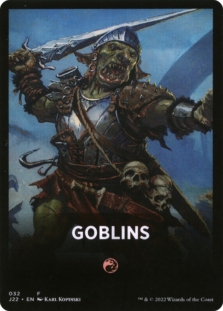 Goblins Theme Card [Jumpstart 2022 Front Cards] | Tabernacle Games