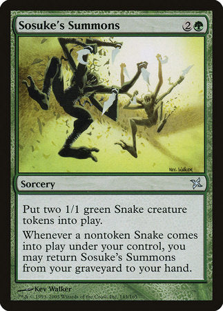 Sosuke's Summons [Betrayers of Kamigawa] | Tabernacle Games