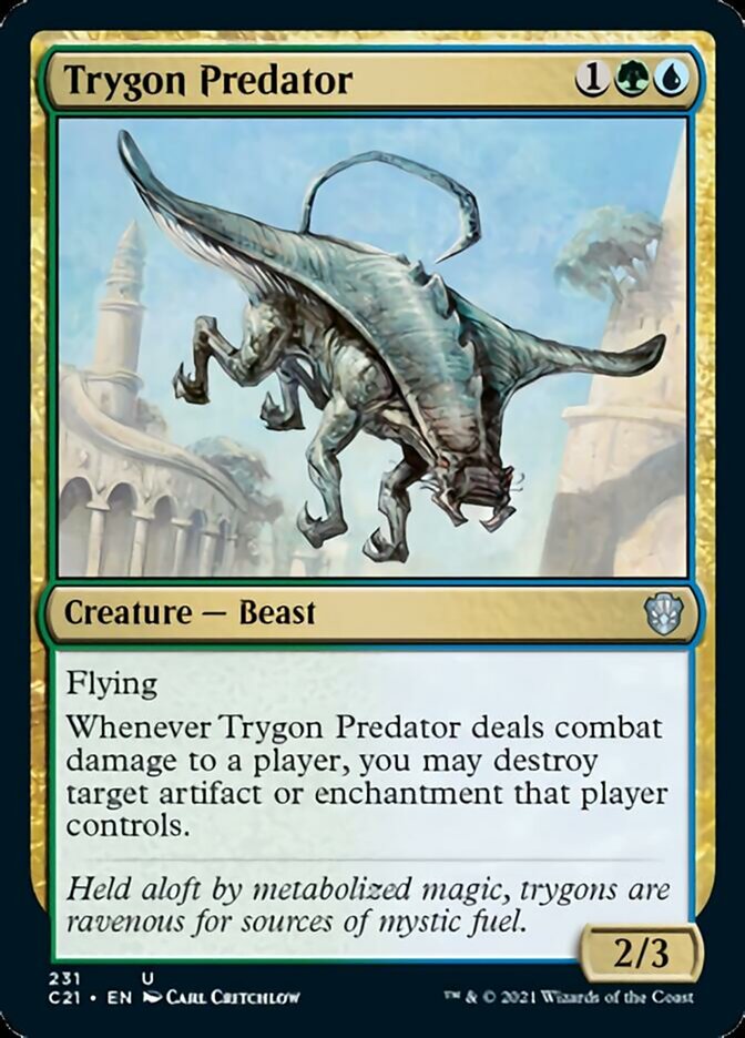 Trygon Predator [Commander 2021] | Tabernacle Games