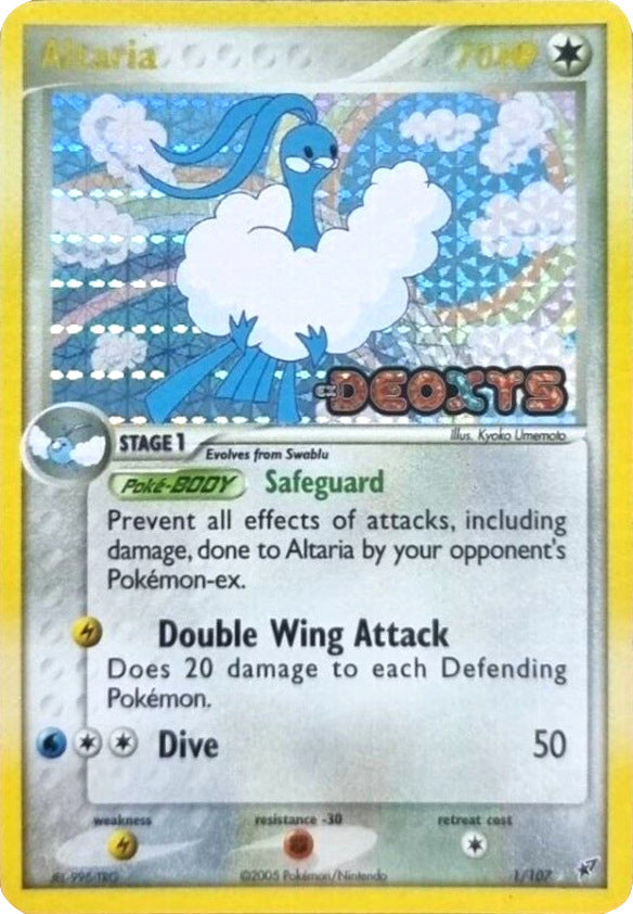 Altaria (1/107) (Stamped) [EX: Deoxys] | Tabernacle Games