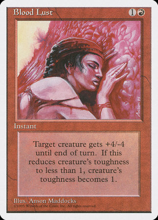 Blood Lust [Fourth Edition] | Tabernacle Games