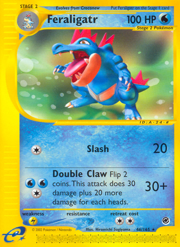 Feraligatr (46/165) [Expedition: Base Set] | Tabernacle Games