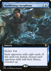 Maddening Cacophony (Extended Art) [Zendikar Rising] | Tabernacle Games
