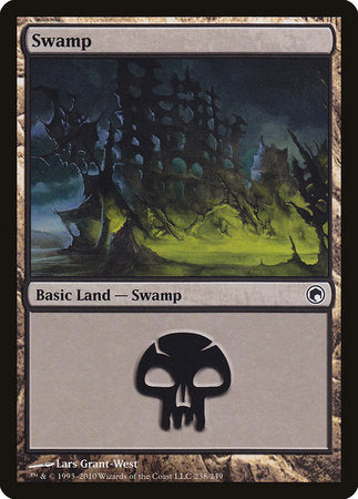 Swamp (238) [Scars of Mirrodin] | Tabernacle Games