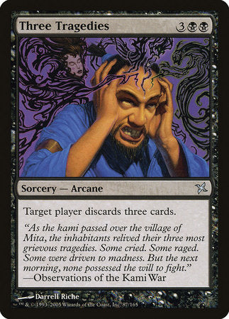 Three Tragedies [Betrayers of Kamigawa] | Tabernacle Games
