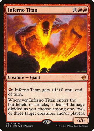 Inferno Titan [Archenemy: Nicol Bolas] | Tabernacle Games