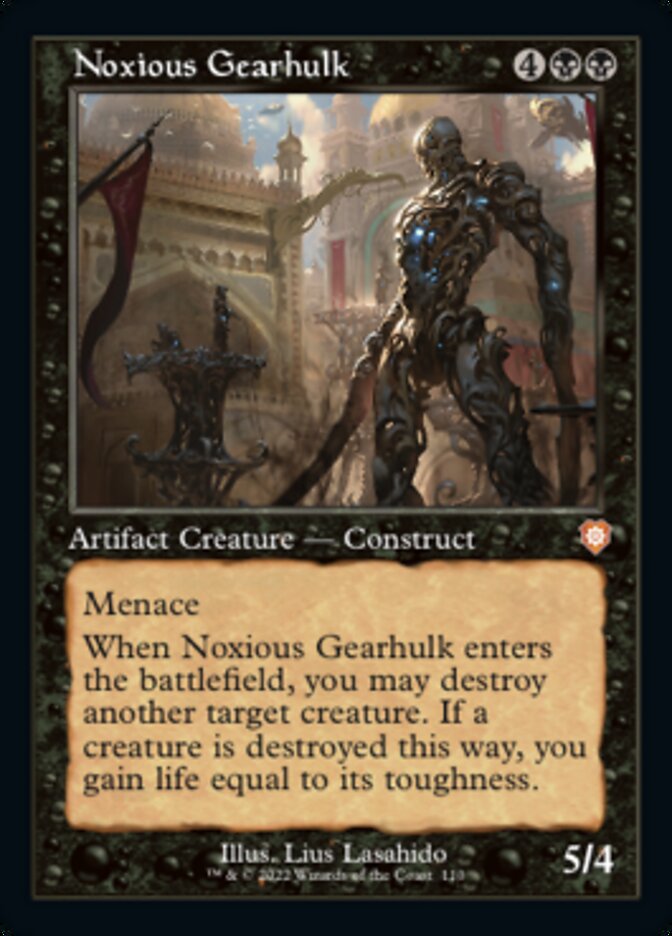 Noxious Gearhulk (Retro) [The Brothers' War Commander] | Tabernacle Games