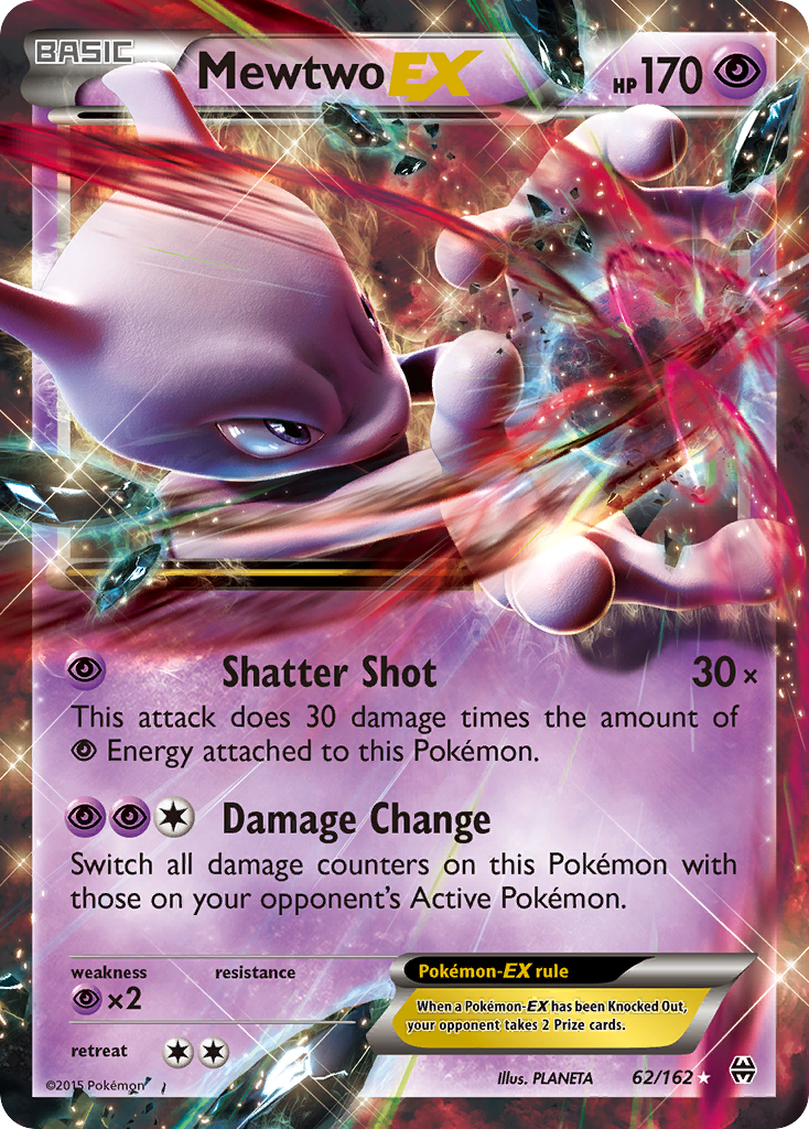 Mewtwo EX (62/162) [XY: BREAKthrough] | Tabernacle Games