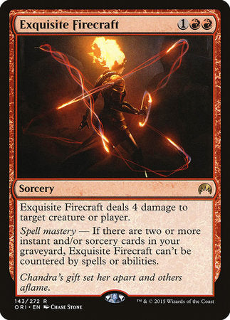 Exquisite Firecraft [Magic Origins] | Tabernacle Games