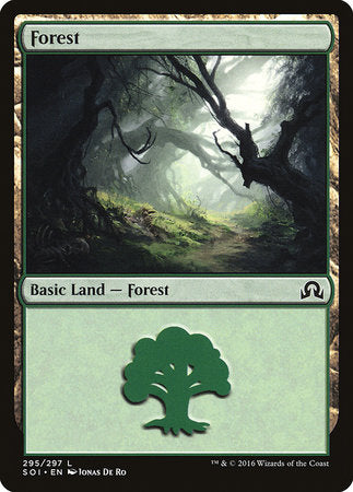 Forest (295) [Shadows over Innistrad] | Tabernacle Games