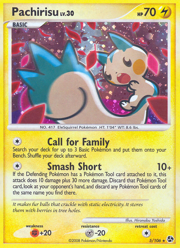 Pachirisu (5/106) [Diamond & Pearl: Great Encounters] | Tabernacle Games