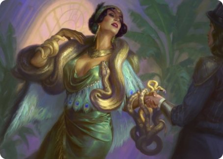 Venom Connoisseur Art Card [Streets of New Capenna Art Series] | Tabernacle Games
