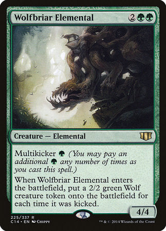 Wolfbriar Elemental [Commander 2014] | Tabernacle Games