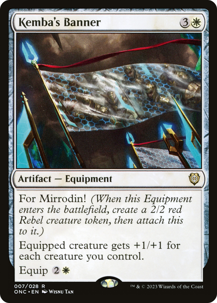 Kemba's Banner [Phyrexia: All Will Be One Commander] | Tabernacle Games