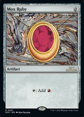 Mox Ruby [30th Anniversary Edition] | Tabernacle Games