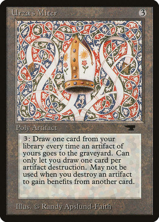 Urza's Miter [Antiquities] | Tabernacle Games