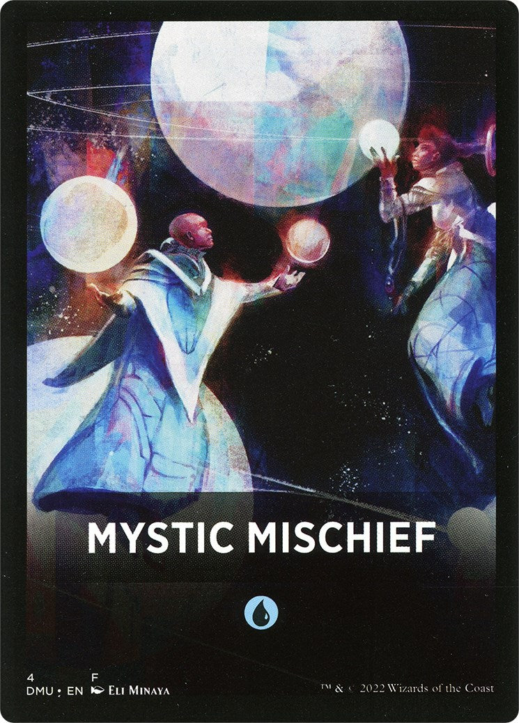 Mystic Mischief Theme Card [Dominaria United Tokens] | Tabernacle Games