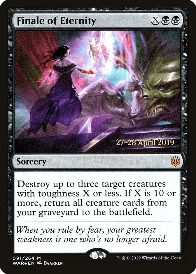 Finale of Eternity  [War of the Spark Prerelease Promos] | Tabernacle Games