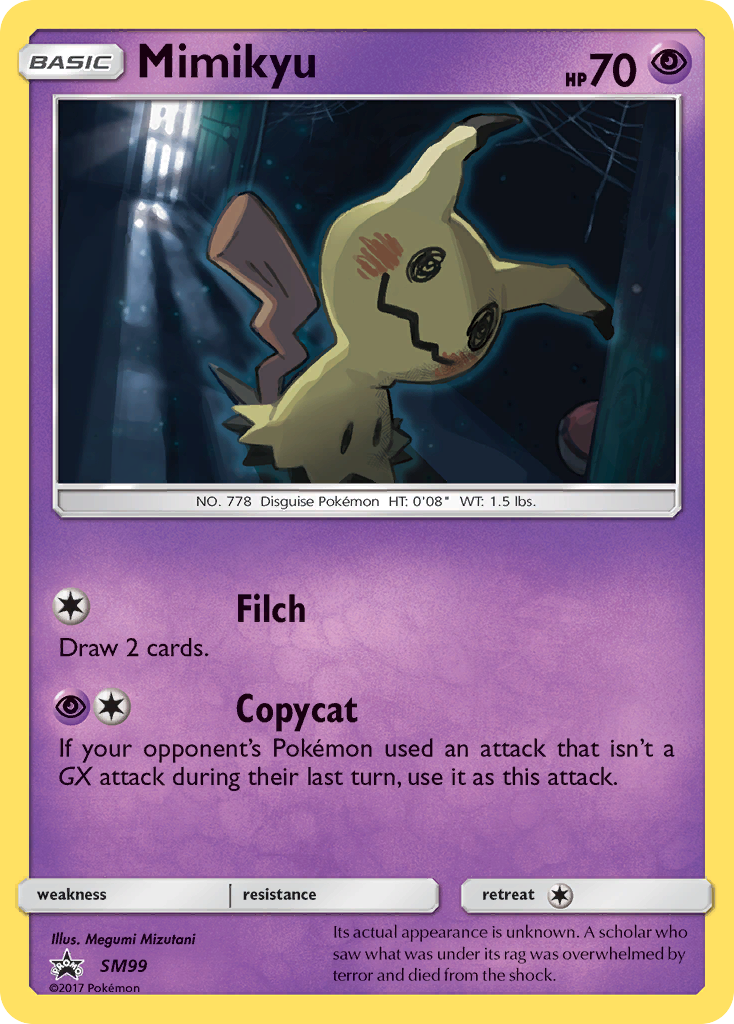 Mimikyu (SM99) [Sun & Moon: Black Star Promos] | Tabernacle Games