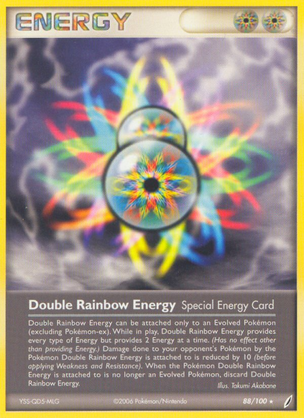 Double Rainbow Energy (88/100) [EX: Crystal Guardians] | Tabernacle Games