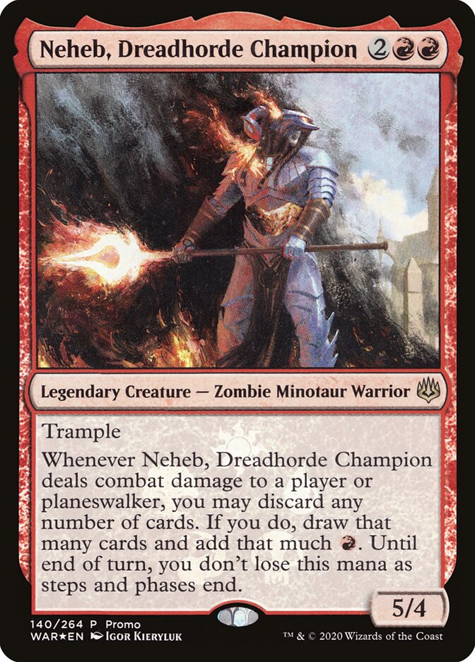 Neheb, Dreadhorde Champion [Resale Promos] | Tabernacle Games