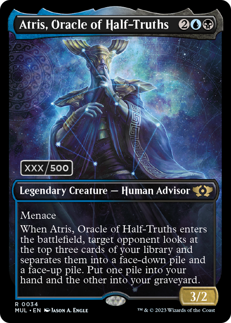 Atris, Oracle of Half-Truths (Serialized) [Multiverse Legends] | Tabernacle Games