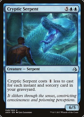 Cryptic Serpent [Amonkhet] | Tabernacle Games