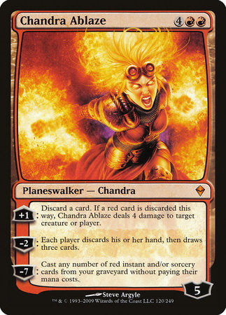 Chandra Ablaze [Zendikar] | Tabernacle Games