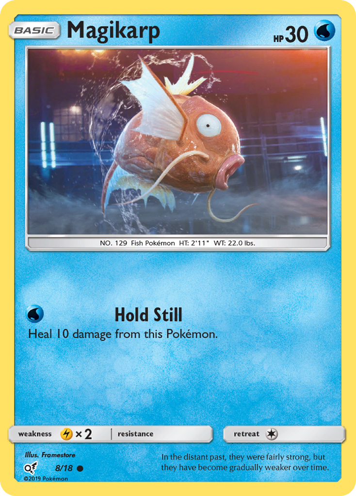 Magikarp (8/18) [Sun & Moon: Detective Pikachu] | Tabernacle Games